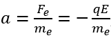 Segunda-ley-de-newton-y-campo-electrico