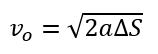 Initial velocity of the proton in the electric field